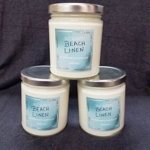 🌈 BEACH LINEN SOY CANDLE